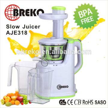 AJE318 juicer lento, espremedor de laranja automática, juicer auger